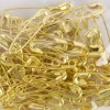 Creativ Company Sicherheitsnadeln 100 Stk goldfarben 0,6mm Stärke