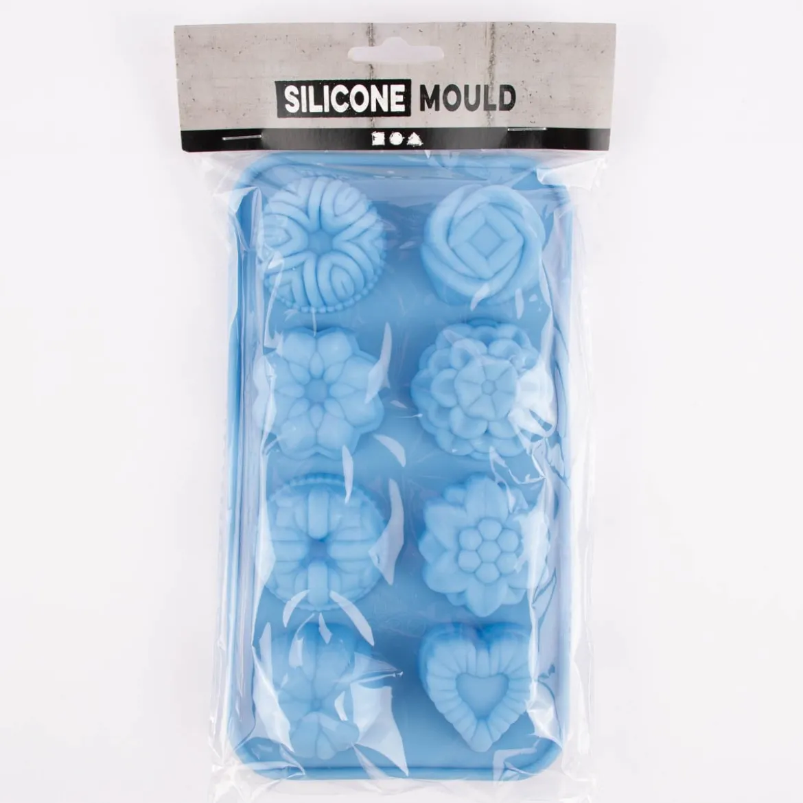 Creativ Company Silikonform Kleine Kuchen für 8 Stück 11x20,5cm
