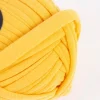 Creativ Company Spaghetti-Garn aus 100% Polyester gelb 35m lang 100g