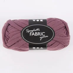 Creativ Company Spaghetti-Garn aus 100% Polyester lila 35m lang 100g