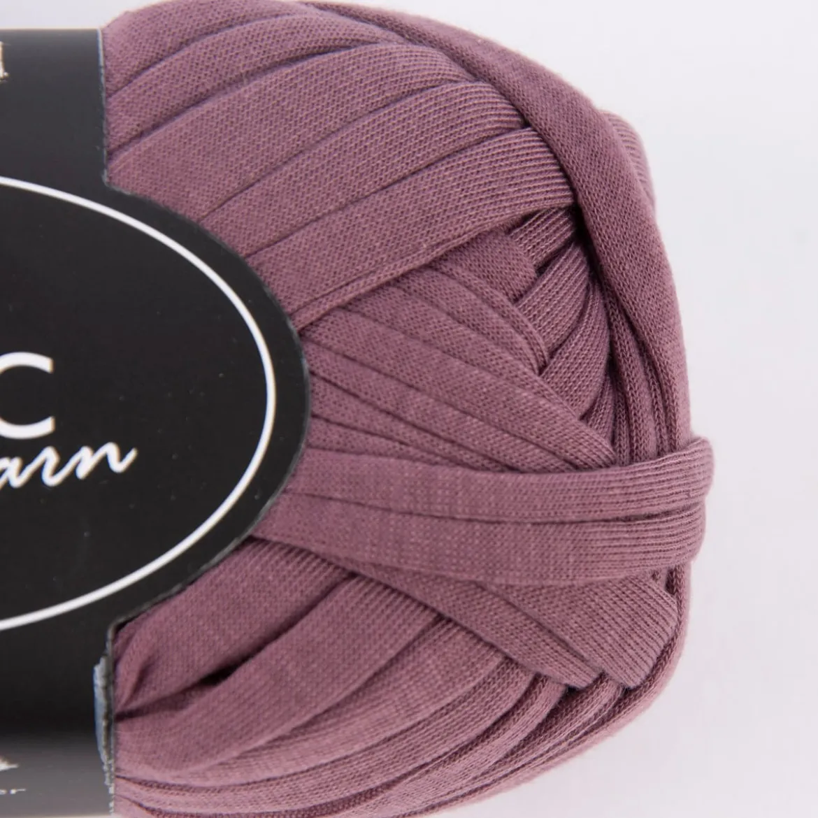 Creativ Company Spaghetti-Garn aus 100% Polyester lila 35m lang 100g