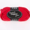 Creativ Company Spaghetti-Garn aus 100% Polyester rot 35m lang 100g