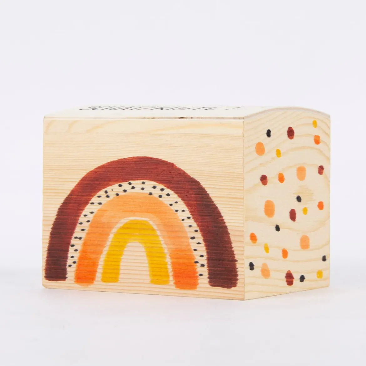 Creativ Company Spardose blanko Holz 10x8x7cm