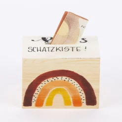 Creativ Company Spardose blanko Holz 10x8x7cm