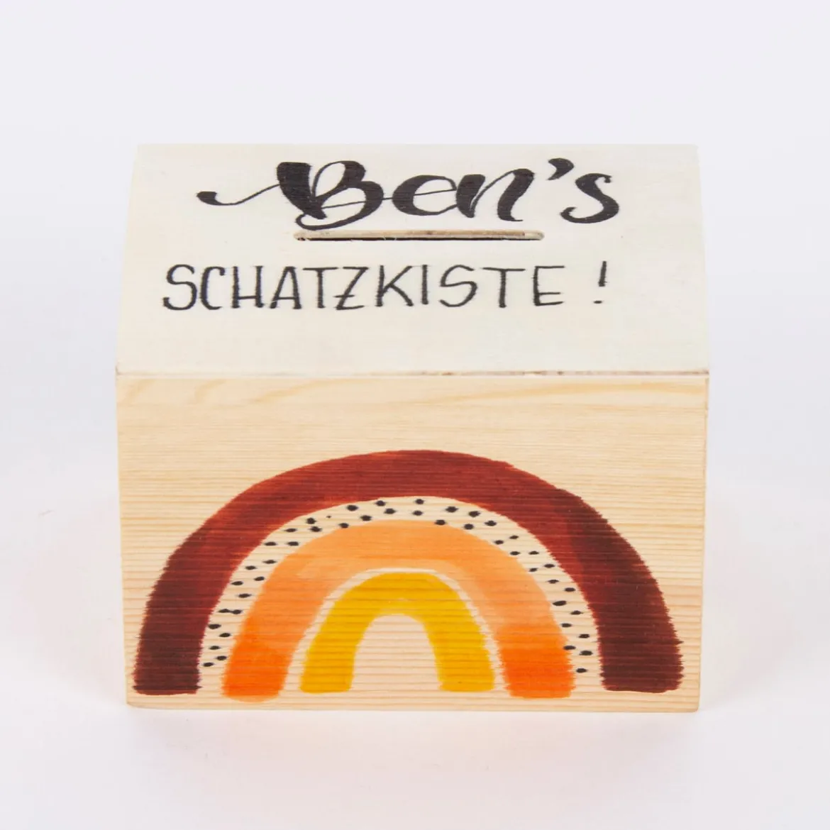 Creativ Company Spardose blanko Holz 10x8x7cm