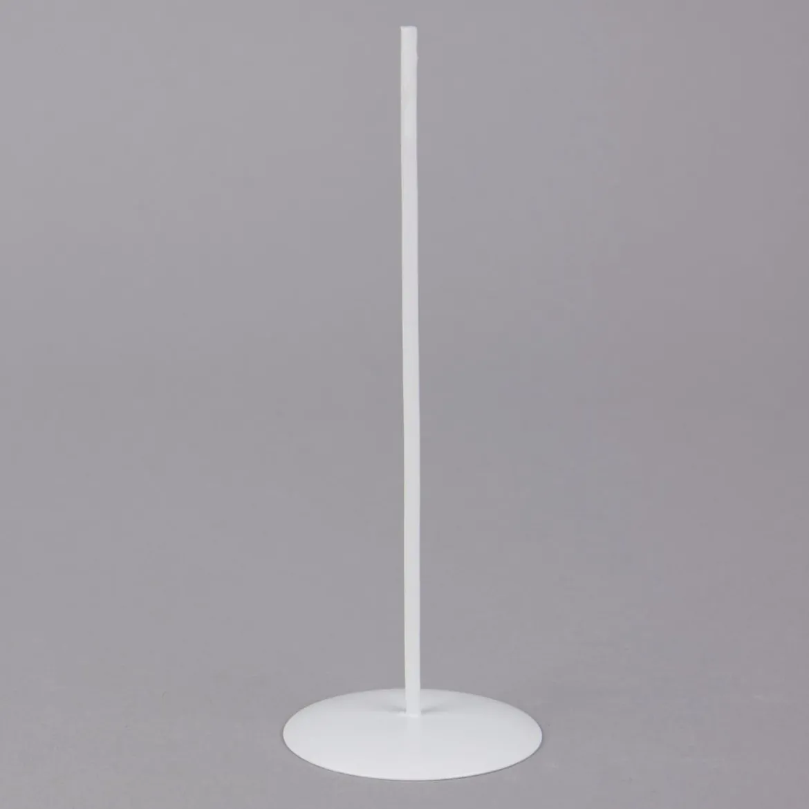 Creativ Company Standfuß Metall weiß 5x15cm