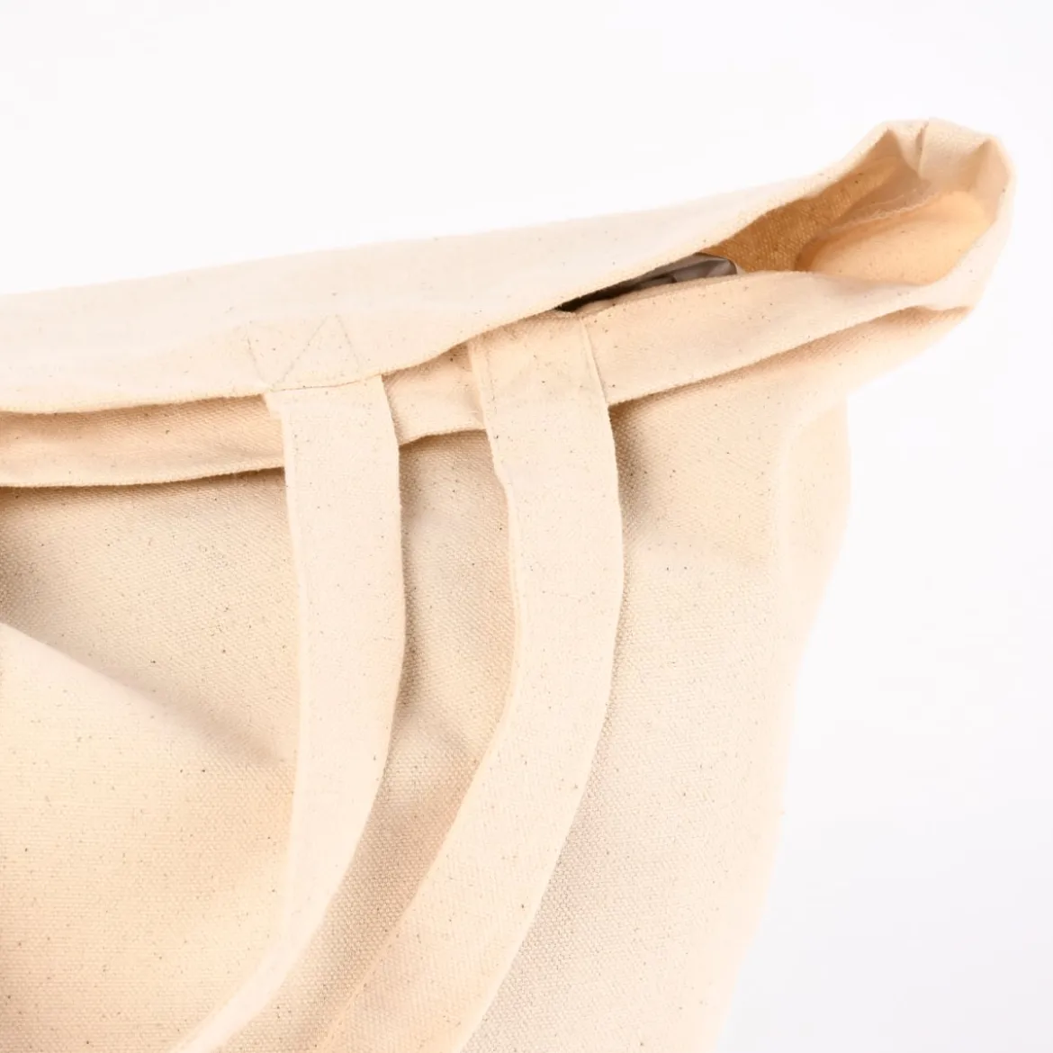 Creativ Company Stoffbeutel aus Baumwolle blanko natur 42x40x11,5cm