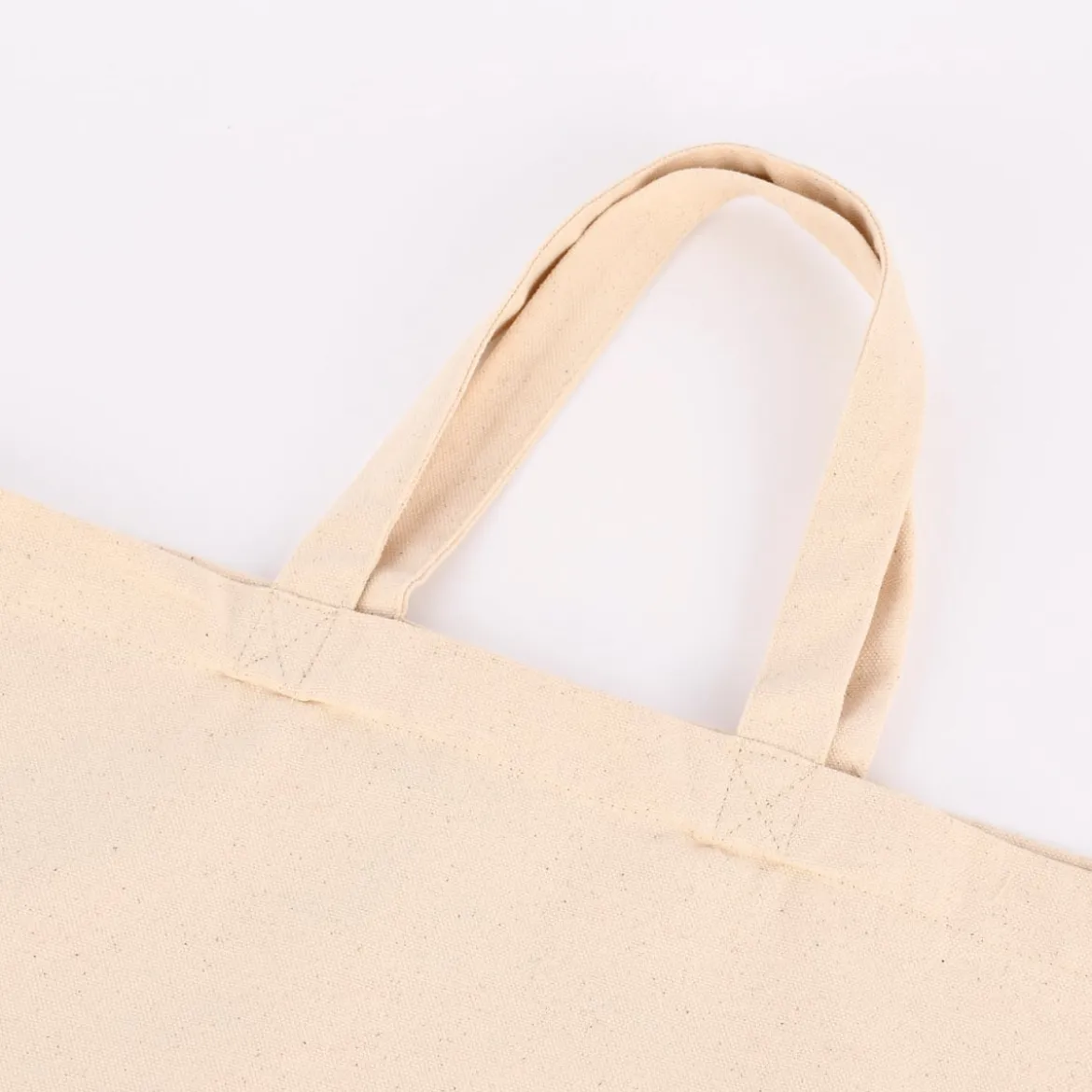 Creativ Company Stoffbeutel aus Baumwolle blanko natur 42x40x11,5cm