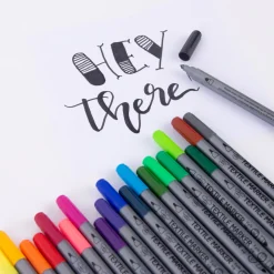 Creativ Company Textilmalstifte Set 20 Stück verschiedenfarbig Standardfarben