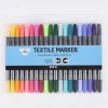 Creativ Company Textilmalstifte Set 20 Stück verschiedenfarbig zusätzliche Farben