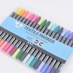 Creativ Company Textilmalstifte Set 20 Stück verschiedenfarbig zusätzliche Farben