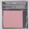 Creativ Company Tischkarten mit leichter Struktur 10 Stück einfarbig rosa 9x4cm