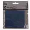 Creativ Company Tischkarten mit leichter Struktur 10 Stück einfarbig dunkelblau 9x4cm