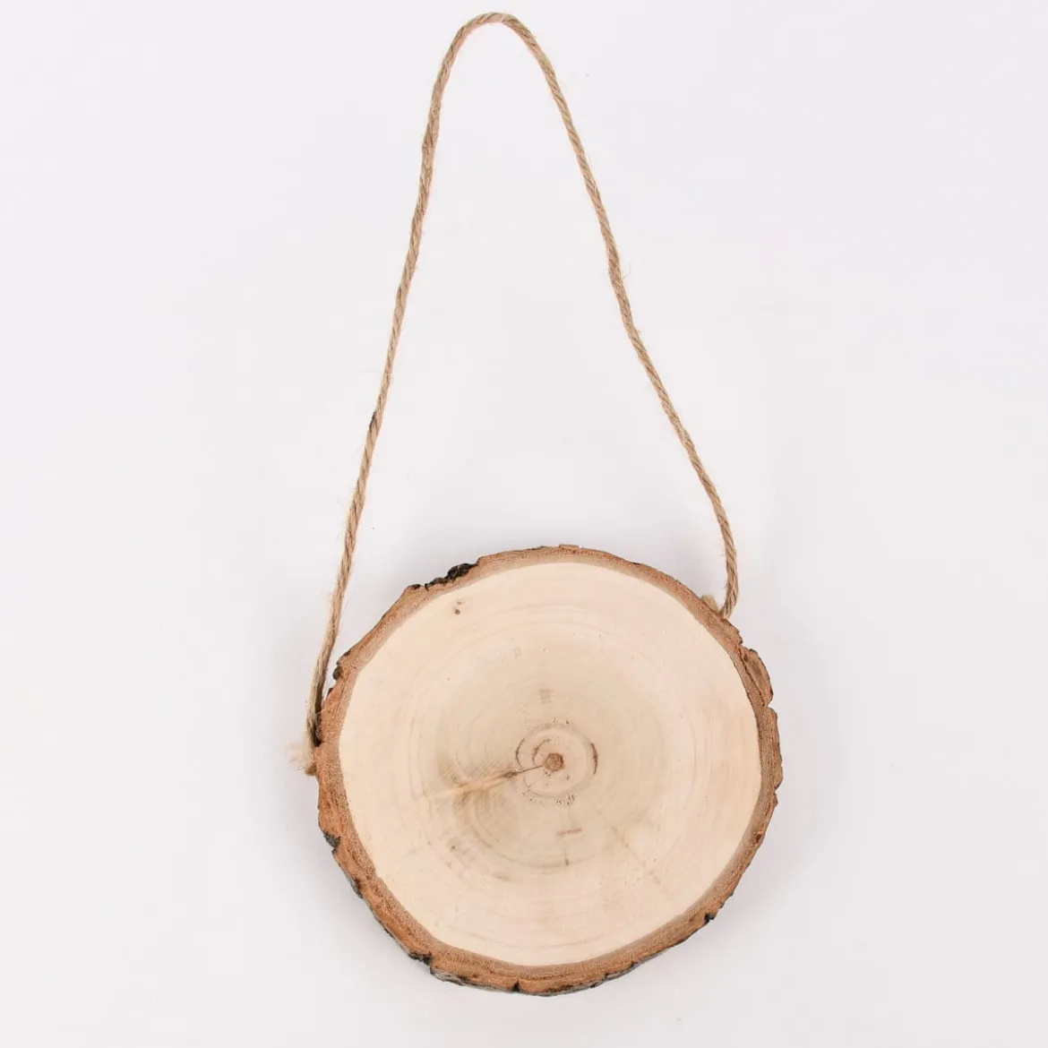 Creativ Company Türschild Baumschiebe blanko rund Holz 11x12cm