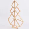 Creativ Company Weihnachtsbaum geometrisch Holz natur 47x60cm