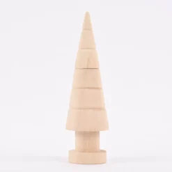 Creativ Company Weihnachtsbaum Massivholz natur 18x4,5cm
