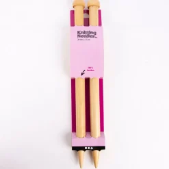 Creativ Company XL Stricknadel 1 Paar aus Holz No. 20 L: 35cm