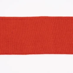 Cuff Bündchen Fertigbündchen Organic Bio einfarbig terrakotta 7x135cm