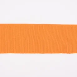 Cuff Bündchen Fertigbündchen Organic Bio einfarbig orange 7x135cm