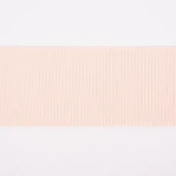 Cuff Bündchen Fertigbündchen Organic Bio einfarbig hellrosa 7x135cm