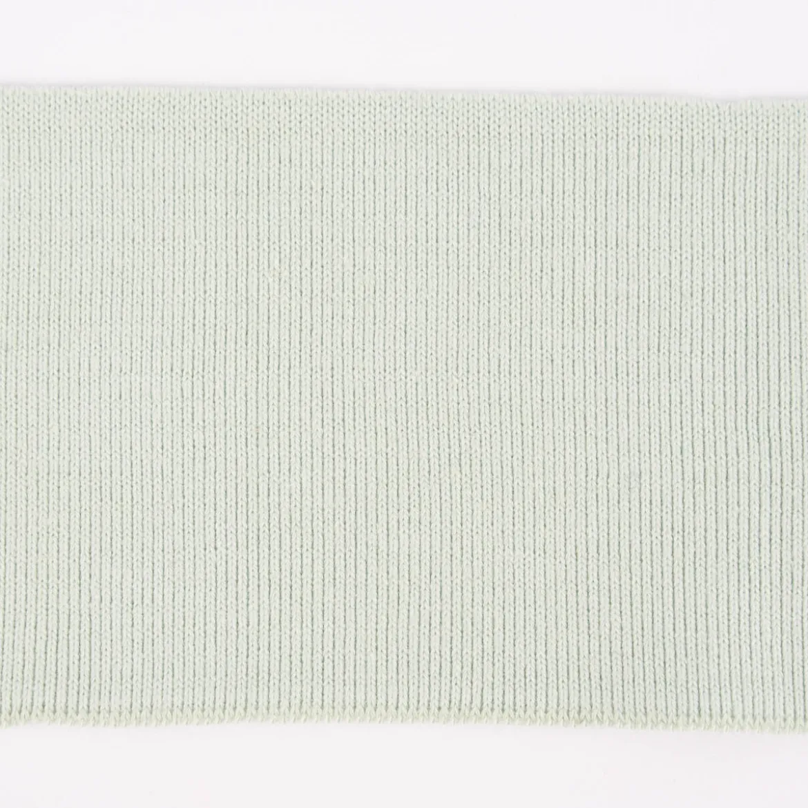 Cuff Bündchen Fertigbündchen Organic Bio einfarbig mint 7x135cm