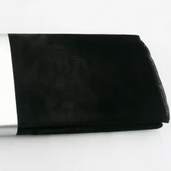 Deco Organza Dekostoff schwarz 150x300cm