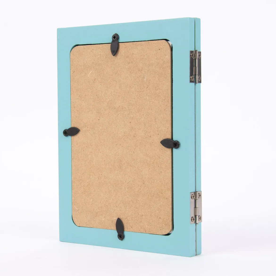 Deko Bilderrahmen Koala Sleepy & Beauty MDF blau grau grün 26x18cm