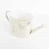 Deko Gießkanne aus Metall Vintage weiß von Clayre & Eef