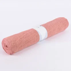 Deko Juteband extrabreit rosa 0,5x9,1m