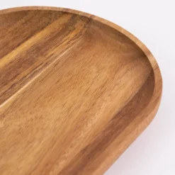 Deko Platte länglich Akazienholz natur 30x15x2cm