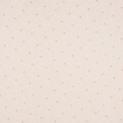 Dekostoff Baumwolle Canvas Ponto Hügel Bogen beige weiß 1,5m Breite