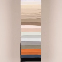 Dekostoff Baumwollstoff überbreit Waffelrelief Kästchenstruktur ecru 2,80m Breite