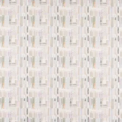 Dekostoff Baumwollstoff Halbpanama Denise Soft Aquarell Streifen pastell lila 1,40m Breite