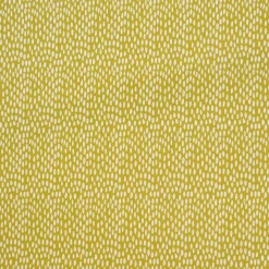 Dekostoff Bayside Honeydew ocker gelb weiß 137cm