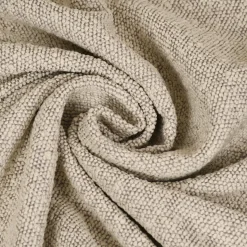 Dekostoff Boucle Deluxe uni meliert champagner 1,40m breit