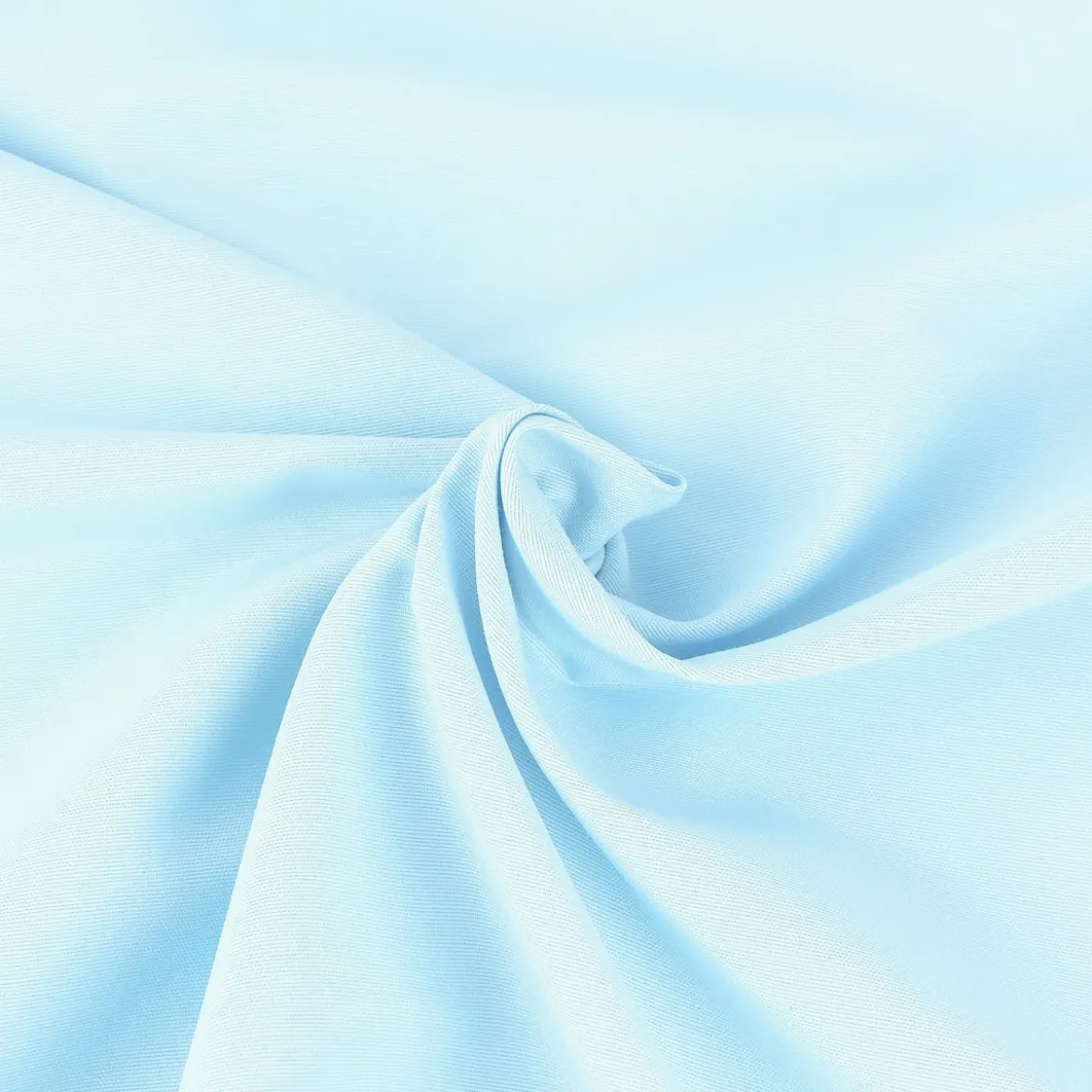 Dekostoff Canvas Ottoman Baumwollmischung einfarbig hellblau