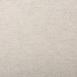 Dekostoff Dobby Diamond Mini Rauten Light Grey hellgrau ecru 1,40m Breite