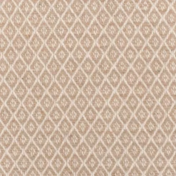 Dekostoff Dobby Diamond Mini Rauten linen beige ecru 1,40m Breite