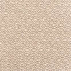 Dekostoff Dobby Diamond Mini Rauten linen beige ecru 1,40m Breite
