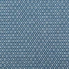 Dekostoff Dobby Diamond Mini Rauten blau ecru 1,40m Breite