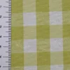 Dekostoff Dobby Karostoff Landhausstoff kariert lime weiß Karogröße ca.1,3x1,3cm 1,40m breit