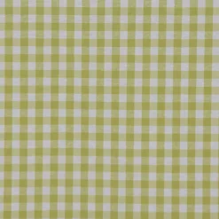 Dekostoff Dobby Karostoff Landhausstoff kariert lime weiß Karogröße ca.1,3x1,3cm 1,40m breit