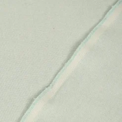 Dekostoff Dobby Panama Leinenlook uni pastell mint 1,40m Breite