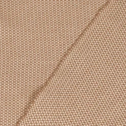 Dekostoff Dobby Panama Square Würfelstruktur uni beige 1,40m Breite