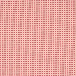 Dekostoff Dobby Square Mini Würfelstruktur Two Tone rosa weiß 1,40m Breite