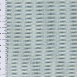Dekostoff Dobby Square Mini Würfelstruktur Two Tone blau weiß 1,40m Breite