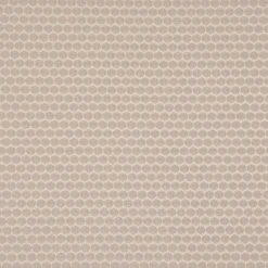 Dekostoff Double Face Jacquard Punkte beige 1,50m Breite