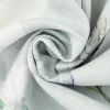Dekostoff Druckstoff Strukturoptik Aquarell Blumen Blüten mint 1,50m Breite