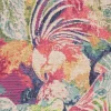 Dekostoff Gobelin Premium Expressionist Jungle Collage Wildtiere beige bunt 1,4m Breite