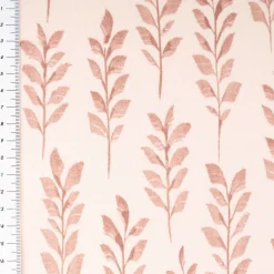 Dekostoff Halbpanama Gentle Branch Art Zweige rosa 1,4m Breite